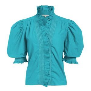 Love the Label Zuri Top in Aqua XS
